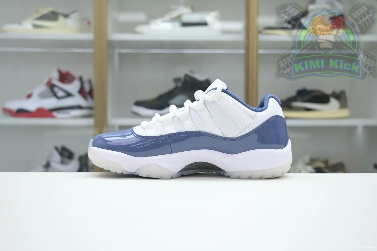 11 Jordan Air Blue” Jordan Kimikick Low“Diffused 0415